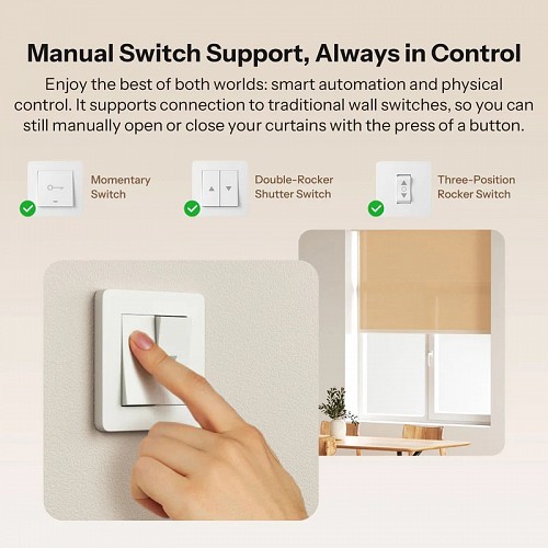 Sonoff Zigbee MINI-RBS For Roller Shutter (2 pack)