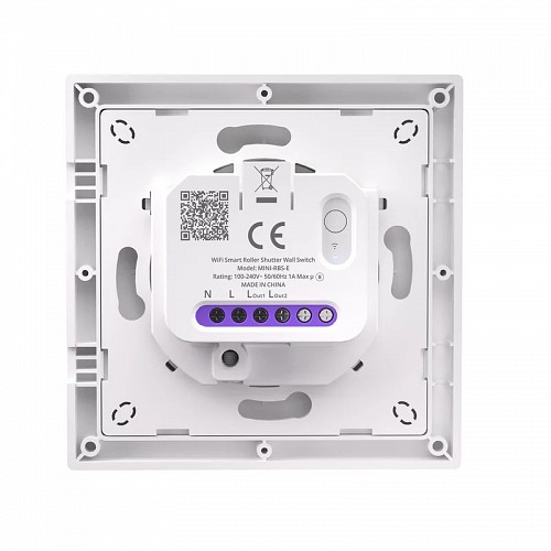 Sonoff WiFi Smart Switch MINI-RBS For Roller Shutter wall