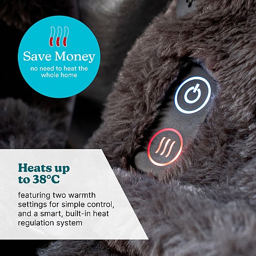 HoMedics Electric Heating Blanket & Soft Shawl HCM-SWL100