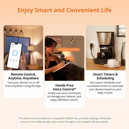 Sonoff Zigbee Smart Plug S60 UK