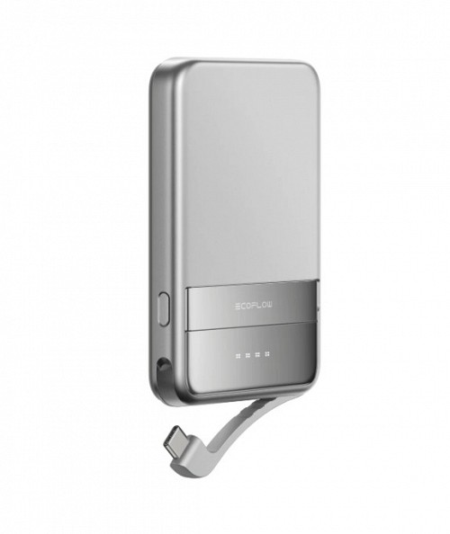 EcoFlow Charge Powerbank Magnetic RAPID 10000mAh Silver