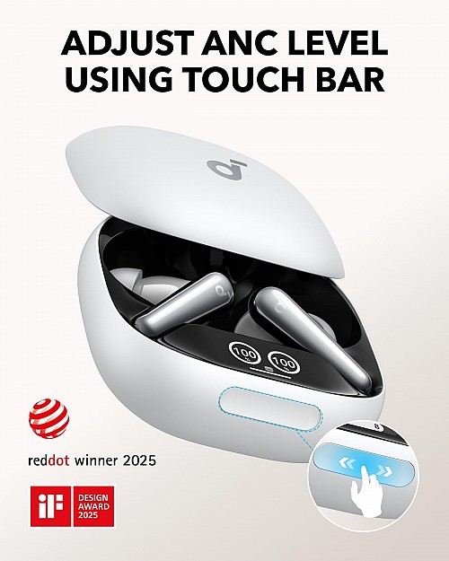 Anker Soundcore TWS Earphones Liberty 4 Pro White