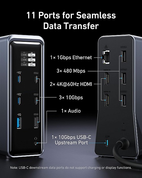 Anker Prime Docking Station 14- in-1 160W  Black