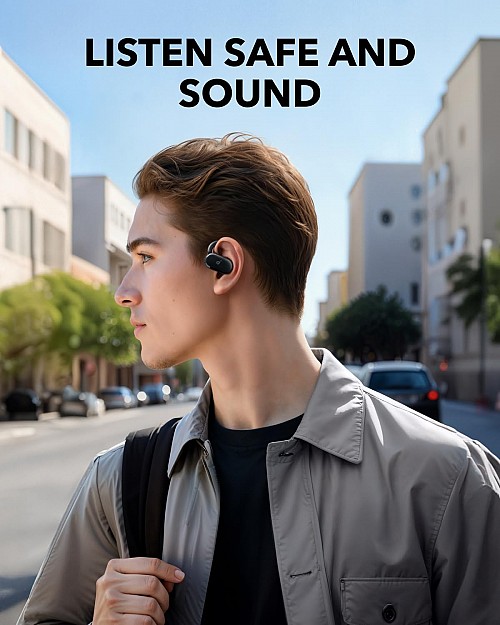 Anker Soundcore TWS Earphones Open Air V20i Black