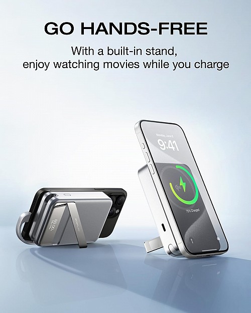 EcoFlow Charge Powerbank Magnetic RAPID 10000mAh Silver