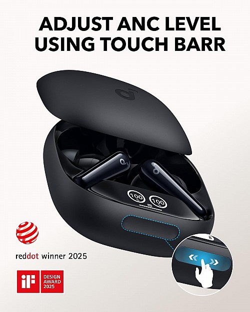 Anker Soundcore TWS Earphones Liberty 4 Pro Black