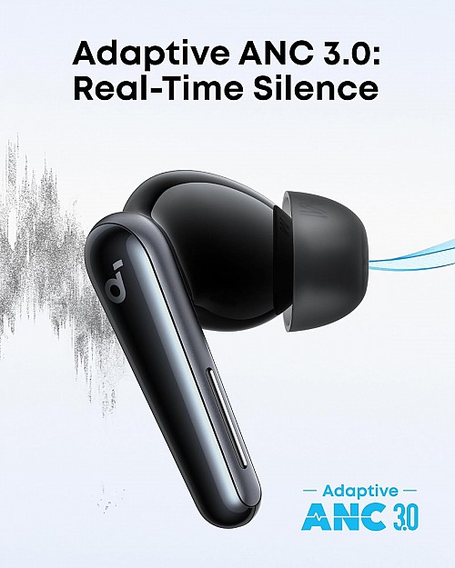 Anker Soundcore Liberty 5 Earphones ANC with Dolby Audio (Black)