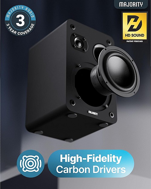Majority Speakers Passive 2.0 Set D70X 60W Black (pair)