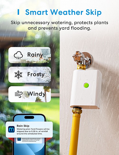 Meross Homekit Smart Wi-Fi Sprinkler Timer MST100HK-EU