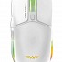 Armaggeddon Gaming Mouse Wired+2.4G+BT Recharge 600mAh MIRAGE-VI White