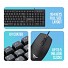 Alcatroz Keyboard & Mouse Wired Combo XPLORER C3600 Silent Black
