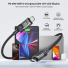 Unitek USB-C Cable PD60W Braided with Display 2.0m C14158A-2M