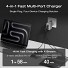 EcoFlow Charge Wall RAPID Pro 140W 4 Ports GaN UK Silver