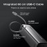 EcoFlow Charge Powerbank RAPID Pro 27650mAh 300W + 140W Built-in Cable Black