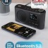 Majority Radio ORWELL Pro Portable with Display & Bluetooth-USB-FM Radio