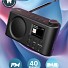 Majority Radio ORWELL Pro Portable with Display & Bluetooth-USB-FM Radio