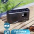 Majority Radio ORWELL Pro Portable with Display & Bluetooth-USB-FM Radio
