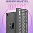 Alcatroz Keyboard Wireless 2.4G+BT Mini XPLORER GO! BTR 200 Slate Black