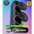 Majority Speakers Portable Karaoke PULSE P5 600W Wireless Mic BT/USB/RGB UK