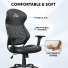 Armaggeddon Office Chair Mesh/PVC FLEXION AIR Black