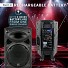 QTX QR15PA 15 Professional Portable Karaoke & PA Speaker with 2x Wireless Microphones, Bluetooth USB & FM 178.848UK