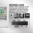 Armaggeddon Gaming Case M-ATX AQUARON Duplex White (Bottom USB Ports-310mm VGA)