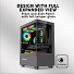 Armaggeddon Gaming Case M-ATX AQUARON Duplex White (Bottom USB Ports-310mm VGA)