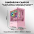 Armaggeddon Gaming Case M-ATX AQUARON Duplex White (Bottom USB Ports-310mm VGA)