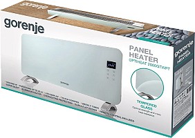 Gorenje Heater Glass Panel 2000W RC & Display OptiHeat 2000 GTWPT White