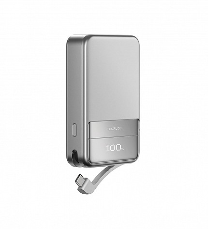 EcoFlow Charge Powerbank Magnetic RAPID 10000mAh Silver