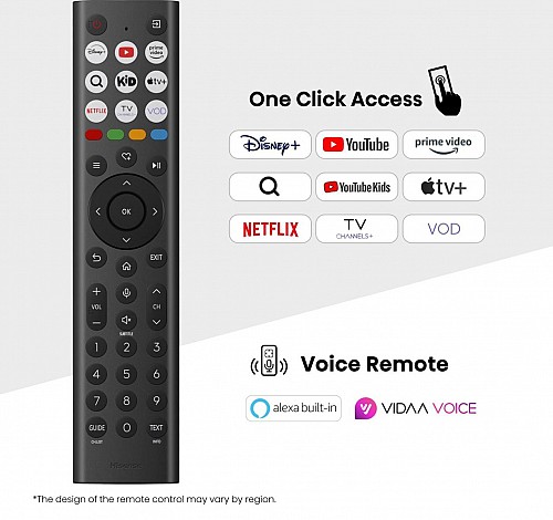 Hisense75E8Q 75 4K Smart QLED MINI LED 144hz TV