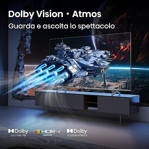 Hisense 75E7Q PRO 75 4K Smart QLED TV 144 HZ