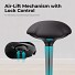 Lumivida Office Stool Ergonomic with Height Adjustale Fabric Upholstered Seat CH04-1
