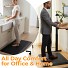 Lumivida Ergonomic Standing Mat Anti-Fatigue Shock Absorbion, Anti-Slip, Trip-Resistant, Waterproof STM02-5