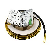 KEYNET Patch Cord with Pre-Terminated Fiber Optic Outlet SafeTrack LC/APC 20.0m