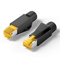 Vention NETWORK Connectors CAT6A FTP Shock-Resistant Modular Plug IDOB0-10 (10-Pack)