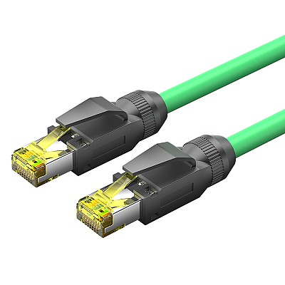 Vention NETWORK Cable CAT6A SFTP Anti-Vibration Industrial Flexible 10.0m IBYGL