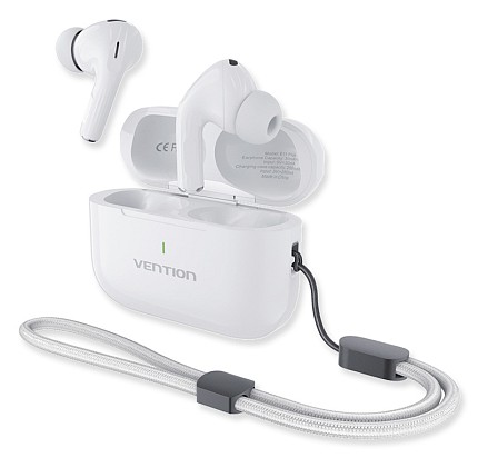 Vention Earphones BT TWS InEar ECHO LITE E11 Plus White NBVW0-Plus