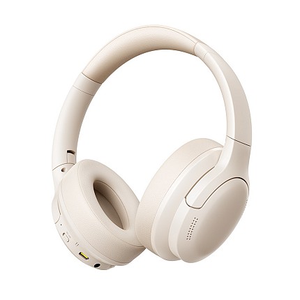 Baseus Headphones Over Ear Bass BH1 Lite White