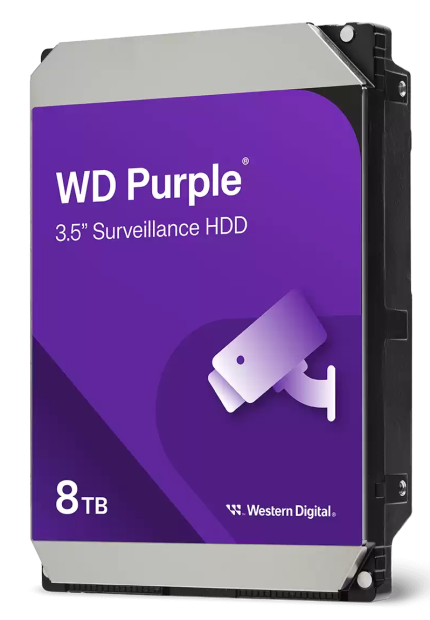 Western Digital HDD 3.5 PURPLE CCTV 8TB WD85PURZ