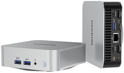 GEEKOM A6 Mini PC AMD Ryzen7 6800 16GB DDR5, 1TB NVMe, 2.5GbE, HDMI/USB-C, Win11 Pro