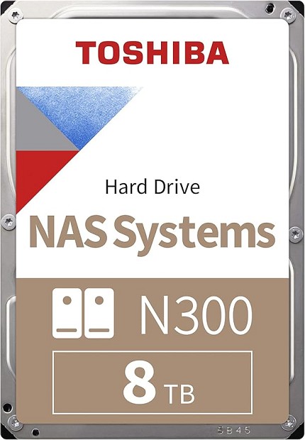Toshiba N300 8TB HDD NAS MN10ADA800S