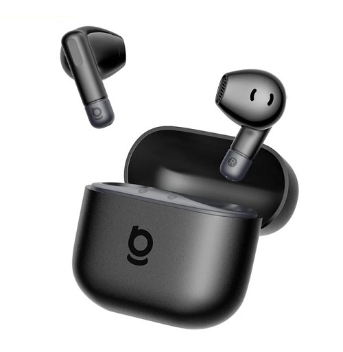 Baseus Headphones In Ear TWS BS2 Lite, SuperBass 2.0, Bluetooth 6.0, IP55, Black