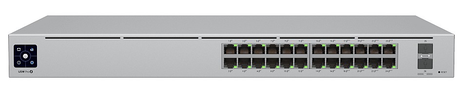 Ubiquiti UniFi Switch Pro 24 Ports PoE Gigabit 2xSFP+ USW-Pro-24-PoE (400W)