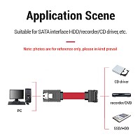 Vention IT Cable SATA 3.0 Cable 0.5M Red KDDRD