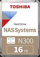 Toshiba N300 16TB HDD NAS MN11ACA16TS
