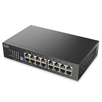 Zyxel Switch Gigabit Ethernet 16-Port R/M UK Plug GS1100-16S