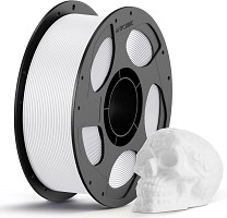 Anycubic PLA Basic Filament White 1Kg. Ideal Usage: Concept models, decorative items, rapid prototypes, and low-stress household gadgets.