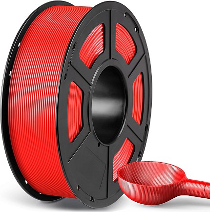 Anycubic ASA Filament Red 1Kg. Ideal Usage: Outdoor sensor housings, marine equipment, car exterior parts, and garden fixtures.