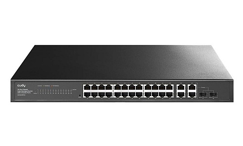 Cudy Switch Gigabit Ethernet Cloud Easy-Managed 24-Port + 2RJ45/SFP Combo GS1028ES2